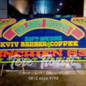 karangan bunga papan Medan ucapan selamat dan sukses