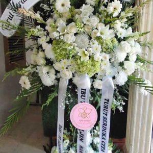 standing flower dukacita 2 tingkat