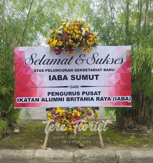 karangan bunga papan digital printing