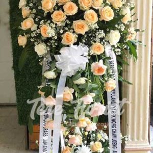 standing flower dukacita 2 tingkat