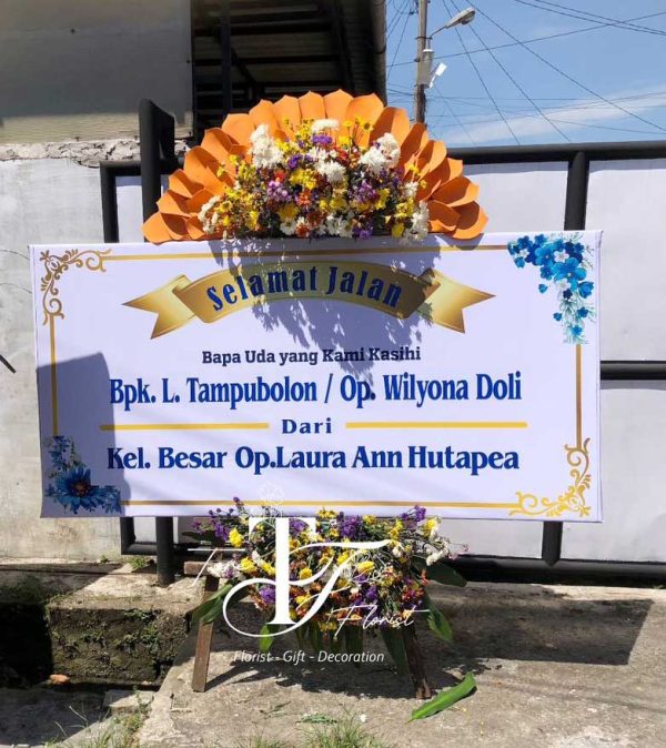 Papan Bunga Digital Printing Dukacita