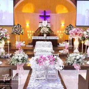 Dekorasi Pemberkatan Pernikahan di Gereja