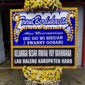 papan bunga model Jakarta ucapan turut berdukacita