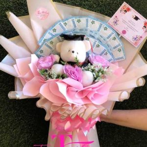 Buket Uang 50 Ribu 15 Lembar