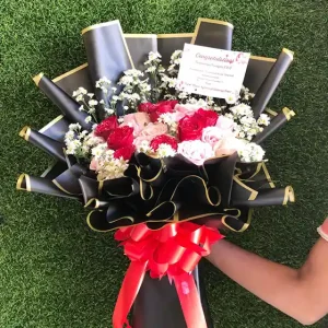 Buket Bunga Segar Congratulations