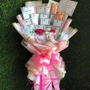 Buket Uang 10 Ribu Ulang Tahun