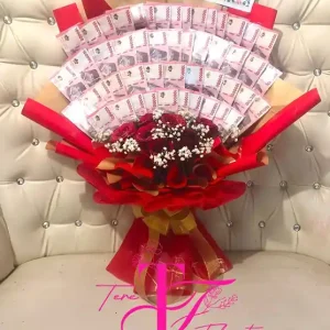 Buket Uang 100 Ribu Happy Birthday