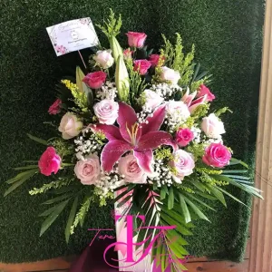 Bunga Meja Congratulations Re Opening