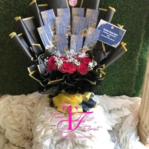 Buket Bunga Segar Selamat Ulang Tahun