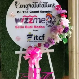 Bunga Papan Akrilik Congratulations Grand Opening