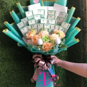 Buket Uang 20 Ribu 20 Lembar