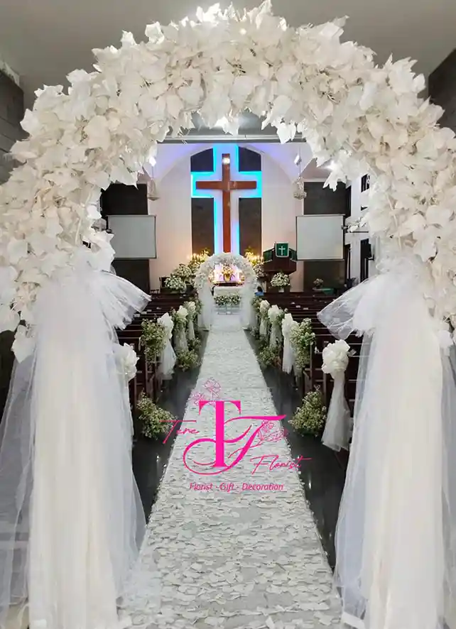 Dekor Pemberkatan Pernikahan di Gereja - Image 2